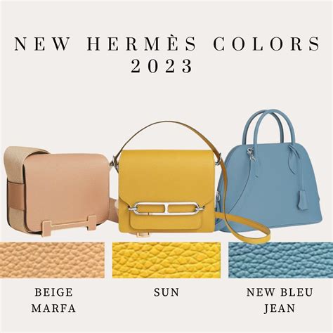 New Hermès Colors 2024 